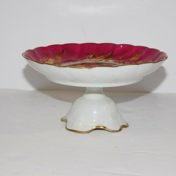 Limoges Loving Women Cherub Footed Tray - Picture 6 of 9